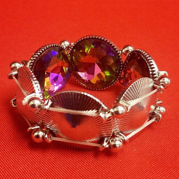 Paparazzi Powerhouse Hustle Multicolor Bracelet - Picture 5 of 9